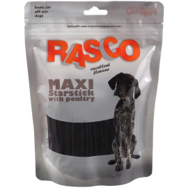 RASCO MAXI PRZYSMAKI DLA PSA patyczki w kształcie gwiazdy z drobiem