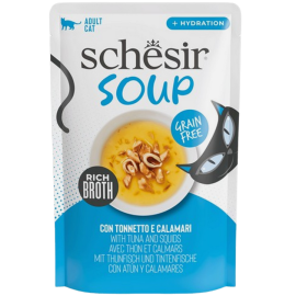 SCHESIR SOUP KARMA DLA KOTA z dzikim tuńczykiem i kalmarami