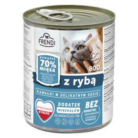 FRENDI MOKRA KARMA DLA KOTA w puszce z rybą