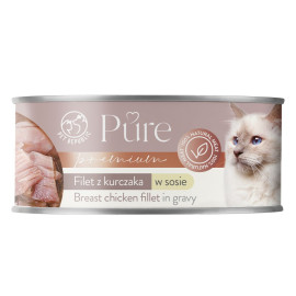 PET REPUBLIC PURE MOKRA KARMA DLA KOTA filet w kurczaka w sosie