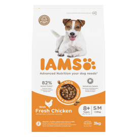IAMS FOR VITALITY SENIOR SMALL / MEDIUM KARMA DLA STARSZEGO PSA