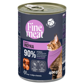 FINE MEAT MOKRA KARMA DLA KOTA danie z indykiem