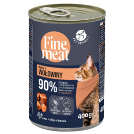 FINE MEAT MOKRA KARMA DLA KOTA danie z wołowiny