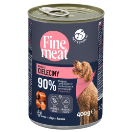 FINE MEAT MOKRA KARMA DLA PSA danie z cielęciny