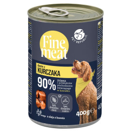 FINE MEAT MOKRA KARMA DLA PSA danie z kurczaka