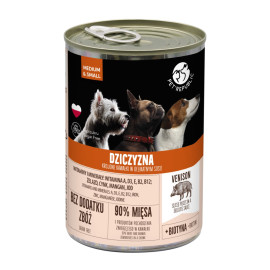 PET REPUBLIC MOKRA KARMA DLA PSA z dziczyzną
