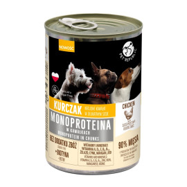 PET REPUBLIC MONOPROTEINA MOKRA KARMA DLA PSA kurczak