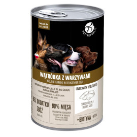 PET REPUBLIC MOKRA KARMA DLA PSA z wątróbką i warzywami