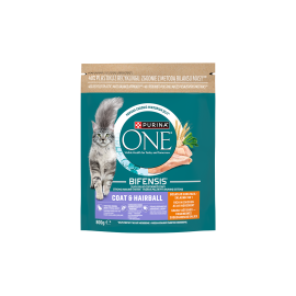 PURINA ONE COAT / HAIRBALL KARMA DLA KOTA z kurczakiem