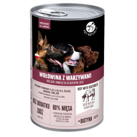PET REPUBLIC MOKRA KARMA DLA PSA z wołowiną i warzywami