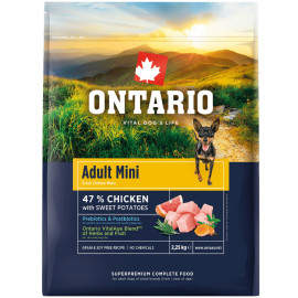 ONTARIO ADULT MINI CHICKEN and SWEET POTATOES KARMA DLA PSÓW RAS MAŁYCH