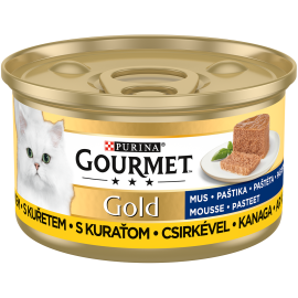 GOURMET GOLD MOKRA KARMA DLA KOTA mus z kurczakiem
