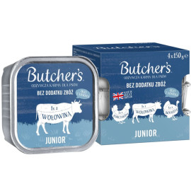 BUTCHERS ORIGINAL JUNIOR MOKRA KARMA DLA SZCZENIAKA pasztety mix smaków
