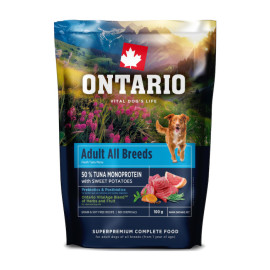 ONTARIO ADULT MONOPROTEIN TUNA and SWEET POTATOES KARMA DLA DOROSŁYCH PSÓW