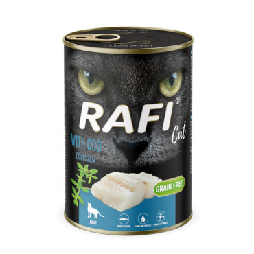 RAFI CAT MOKRA KARMA Z DORSZEM puszka dla kota