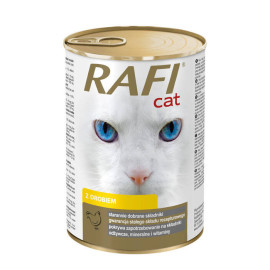 RAFI CAT MOKRA KARMA Z DROBIEM puszka dla kota