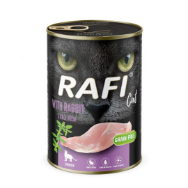 RAFI CAT MOKRA KARMA Z KRÓLIKIEM puszka dla kota sterylizowanegp