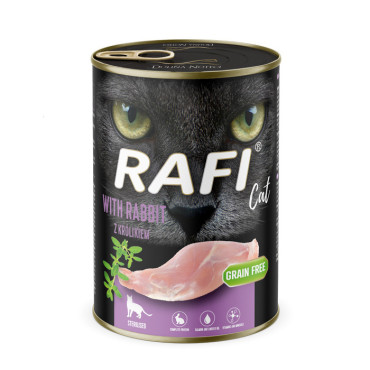 RAFI CAT MOKRA KARMA Z KRÓLIKIEM puszka dla kota sterylizowanegp