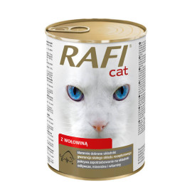 RAFI CAT MOKRA KARMA Z WOŁOWINĄ puszka dla kota
