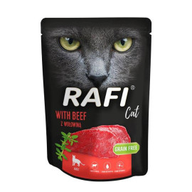 RAFI CAT MOKRA KARMA Z WOŁOWINĄ saszetka dla kota