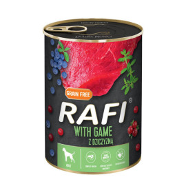 RAFI MOKRA KARMA Z DZICZYZNĄ puszka dla psa
