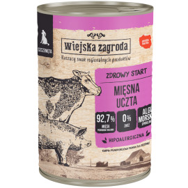 WIEJSKA ZAGRODA KARMA DLA SZCZENIAKA mięsna uczta