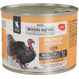 WIEJSKA ZAGRODA KARMA DLA KOCIĄT monobiałkowa indyk