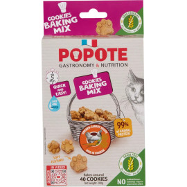 POPOTE MIESZANKA DO PIECZENIA CIASTEK DLA KOTA z kurczakiem i marchewką