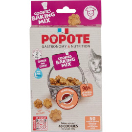 POPOTE MIESZANKA DO PIECZENIA CIASTEK DLA KOTA z łososiem