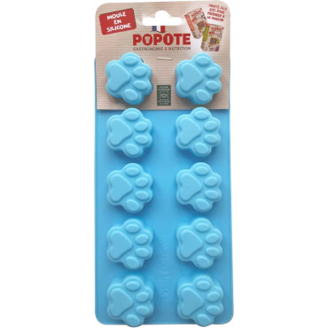 POPOTE SILIKONOWE FORMY DO PIECZENIA CIASTEK W KSZTAŁCIE ŁAPKI