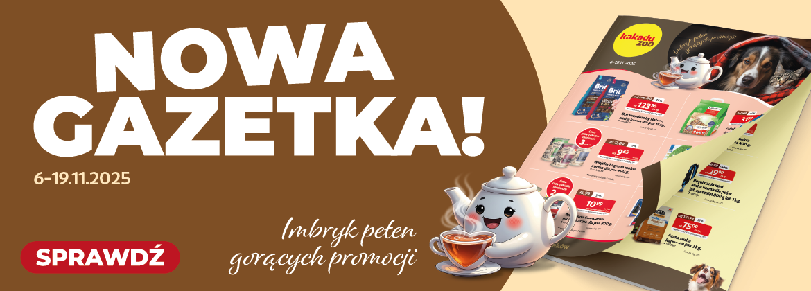 Gazetka Kakadu Zoo - listopad 2025